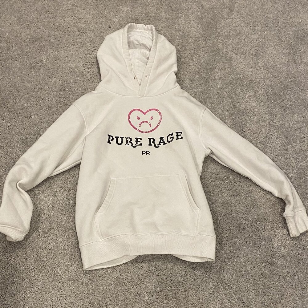 *VINTAGE* White hoodie